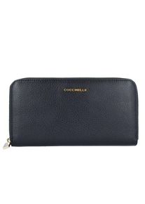 Coccinelle, Damen Geldbörse 'Metallic Soft', Schwarz