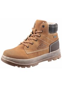 s.Oliver Junior, Schn&uuml;rboots, Braun / Grau