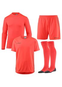 Uhlsport, Herren Set 'Score Torwart', Orangerot
