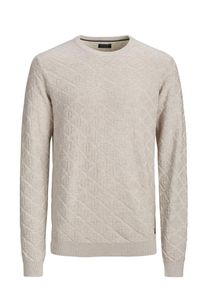 Jack & Jones JACK & JONES, Herren Pullover, Kitt