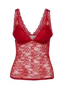 minimum, Damen Top 'Tutta', Rot