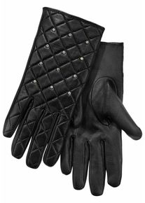 J. JAYZ, Damen Lederhandschuhe, Schwarz