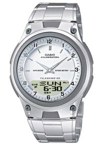 Casio, Herren Collection, Silber / Weiß