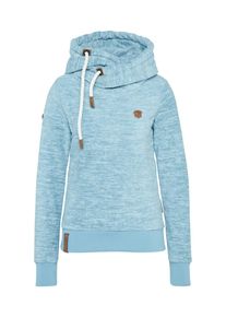 Naketano, Damen Fleecepullover, Hellblau