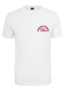 Mister Tee, Herren Shirt 'Dream Döner ', Rubinrot / Weiß