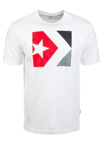 Converse, Herren T-Shirt 'Star Chevron', Rot / Schwarz / Weiß