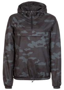 Urban Classics, Damen Jacke 'Ladies Camo', Grau / Anthrazit / Schwarz
