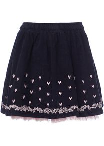 REVIEW KIDS REVIEW FOR KIDS, Mädchen Cordrock, Navy / Altrosa