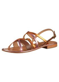 Mellow Yellow, Damen Sandalen, Braun / Orange / Pink