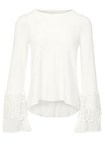 Heine, Damen Pullover, Perlweiß