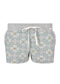 Skiny, Damen Shorts 'Roots Sleep', Graumeliert / Mischfarben