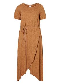 JUNAROSE, Damen Kleid, Karamell