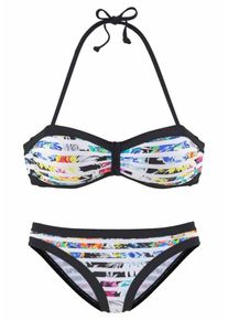 Sunseeker, Damen Bikini, Mischfarben / Schwarz / Weiß