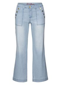 sheego Denim, Damen Stretch-Jeans, Hellblau