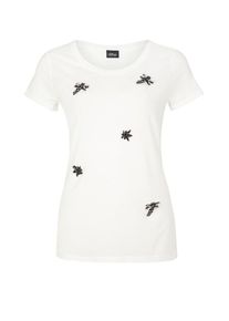 s.Oliver BLACK LABEL, Damen T-Shirt, Schwarz / Weiß