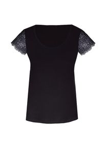 Sassa Mode Sassa, Damen T-Shirt 'CASUAL COMFORT', Schwarz