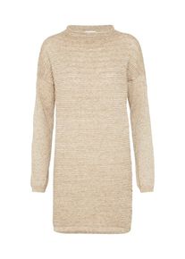 Jacqueline de Yong, Damen Strickkleid 'Jdyclub', Hellbeige / Taupe