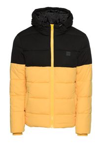 Urban Classics, Herren Steppjacke, Gelb / Schwarz