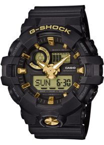 Casio, Herren Chronograph 'GA-710B-1A9ER', Gold / Schwarz