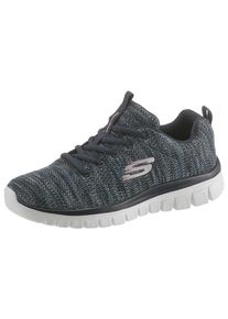 Skechers, Damen Sneaker 'Graceful - Twisted Fortune', Navy / Hellblau