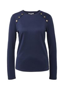 Tom Tailor Denim, Damen Langarmshirt, Dunkelblau
