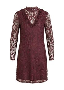 Vila, Damen Kleid, Weinrot