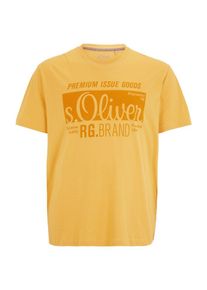 s.Oliver RED LABEL, Herren Shirt, Honig / Limone