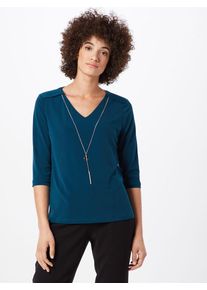 ABOUT YOU, Damen Bluse 'Lilli', Petrol