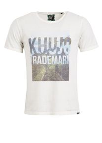 Khujo, Herren Shirt 'TYRONE', Hellblau / Grau / Weiß