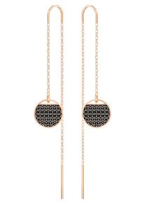 Swarovski, Damen Ohrstecker 'Ginger 5347293', Gold / Schwarz