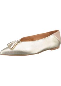 Liebeskind Berlin, Damen Ballerinas, Gold / Altrosa