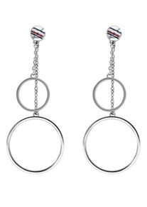 Tommy Hilfiger, Damen Ohrstecker 'Fine Core, 2780144', Silber