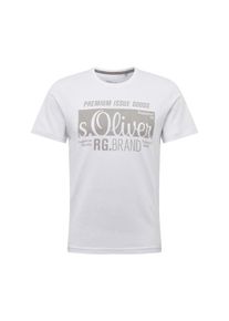 s.Oliver RED LABEL, Herren Shirt, Wei&szlig;