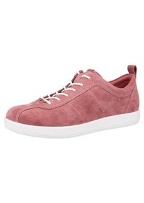 Ecco, Damen Sneaker, Pastellrot / Weiß