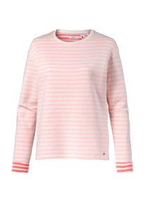 O`Neill O'NEILL, Damen Sweatshirt 'LOGO', Altrosa / Wei&szlig;