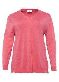 sheego Casual, Damen Pullover, Pink