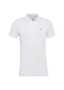Tommy Jeans, Herren Poloshirt 'TJM ORIGINAL FINE PIQUE S/S', Wei&szlig;