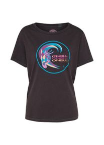O`Neill O'NEILL, Damen T-Shirt 'LW RE-ISSUE LOGO', Mischfarben / Schwarz