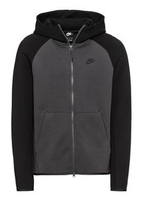 Nike Sportswear, Herren Sweatjacke 'M NSW TCH FLC HOODIE FZ', Anthrazit