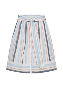 EDC by Esprit, Damen Rock, Hellblau / Grau / Hellorange