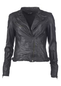 Maze, Damen Lederjacke 'Nastia', Schwarz