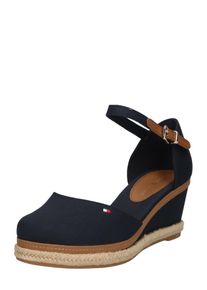Tommy Hilfiger, Damen Sandalette 'ICONIC ELBA', Dunkelblau