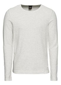 BOSS, Herren Pullover 'Tempest 10214364 01', Weißmeliert