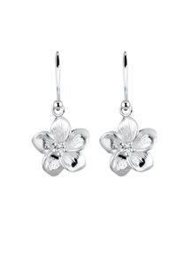Elli, Damen Ohrringe, Silber / Transparent