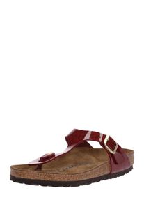 Birkenstock, Damen Zehentrenner 'Gizeh', Bordeaux