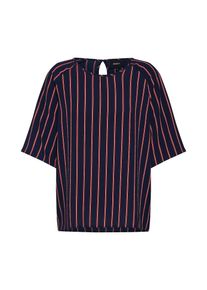 Object, Damen Shirt 'LEONIE', Dunkelblau / Rot