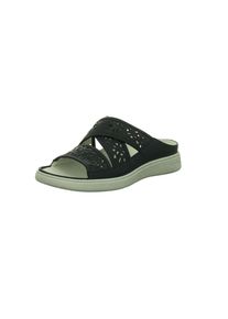 Romika, Damen Pantoletten, Schwarz