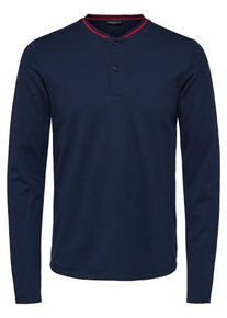 Selected Homme, Herren Poloshirt, Saphir / Rot