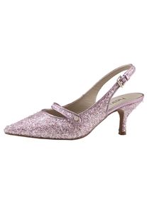 Heine, Damen Slingpumps, Rosé