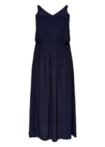 Only Carmakoma, Damen Maxikleid, Nachtblau